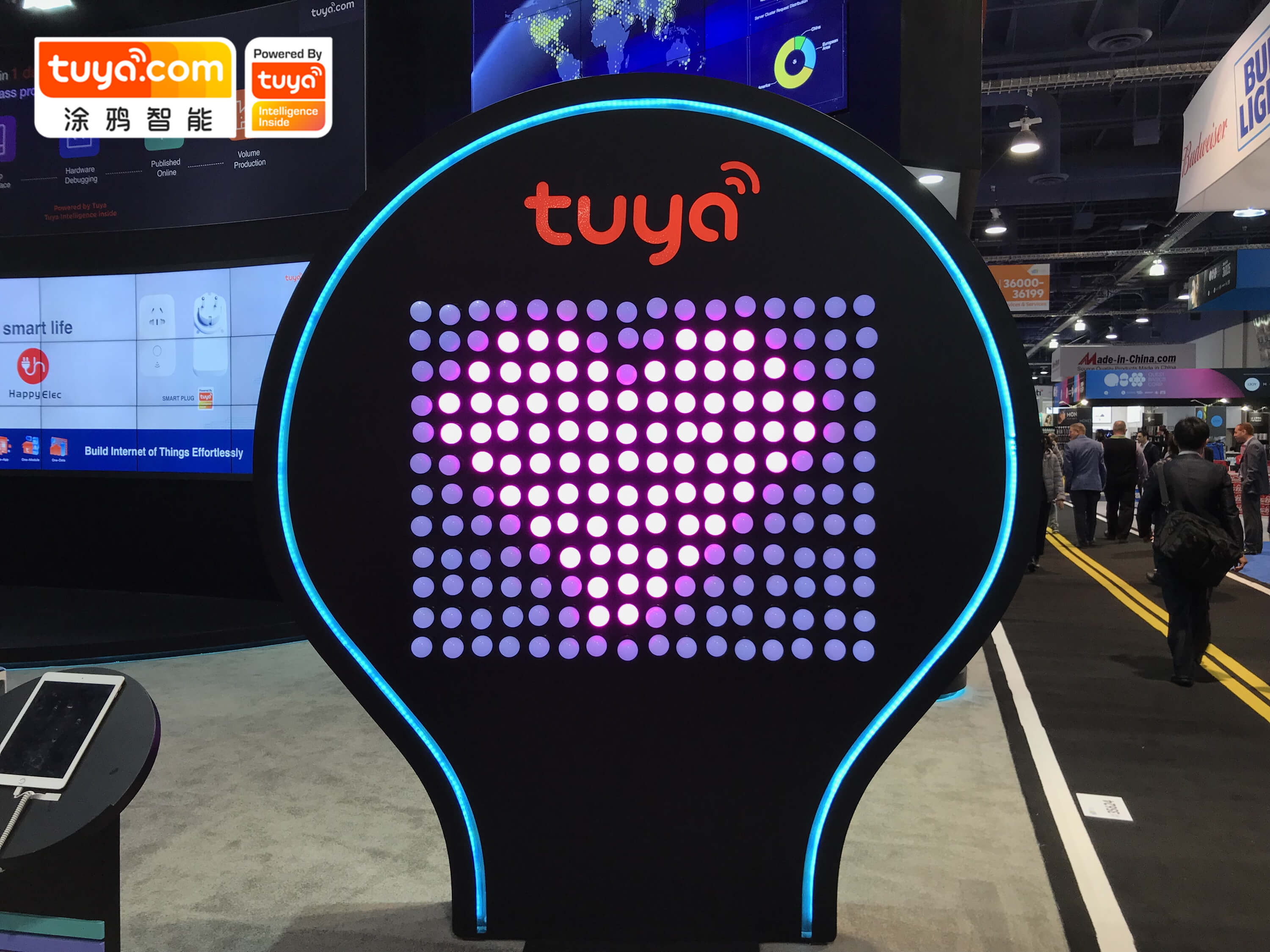 涂鸦参展awe2018:展示未来科技,拥抱智慧生活_涂鸦智能平台